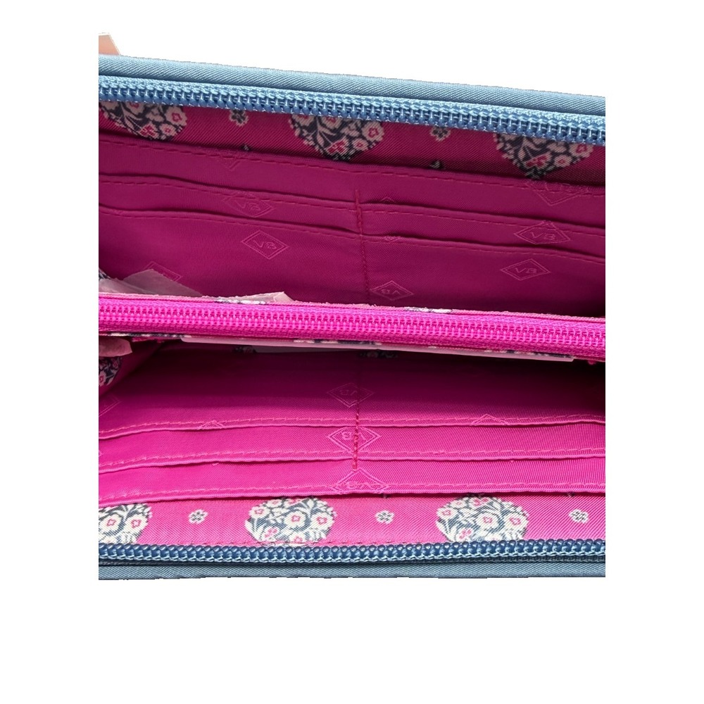 VERA BRADLEY RFID Georgia Wallet Clutch in Geo Medallions Print NWT - Picture 4 of 7